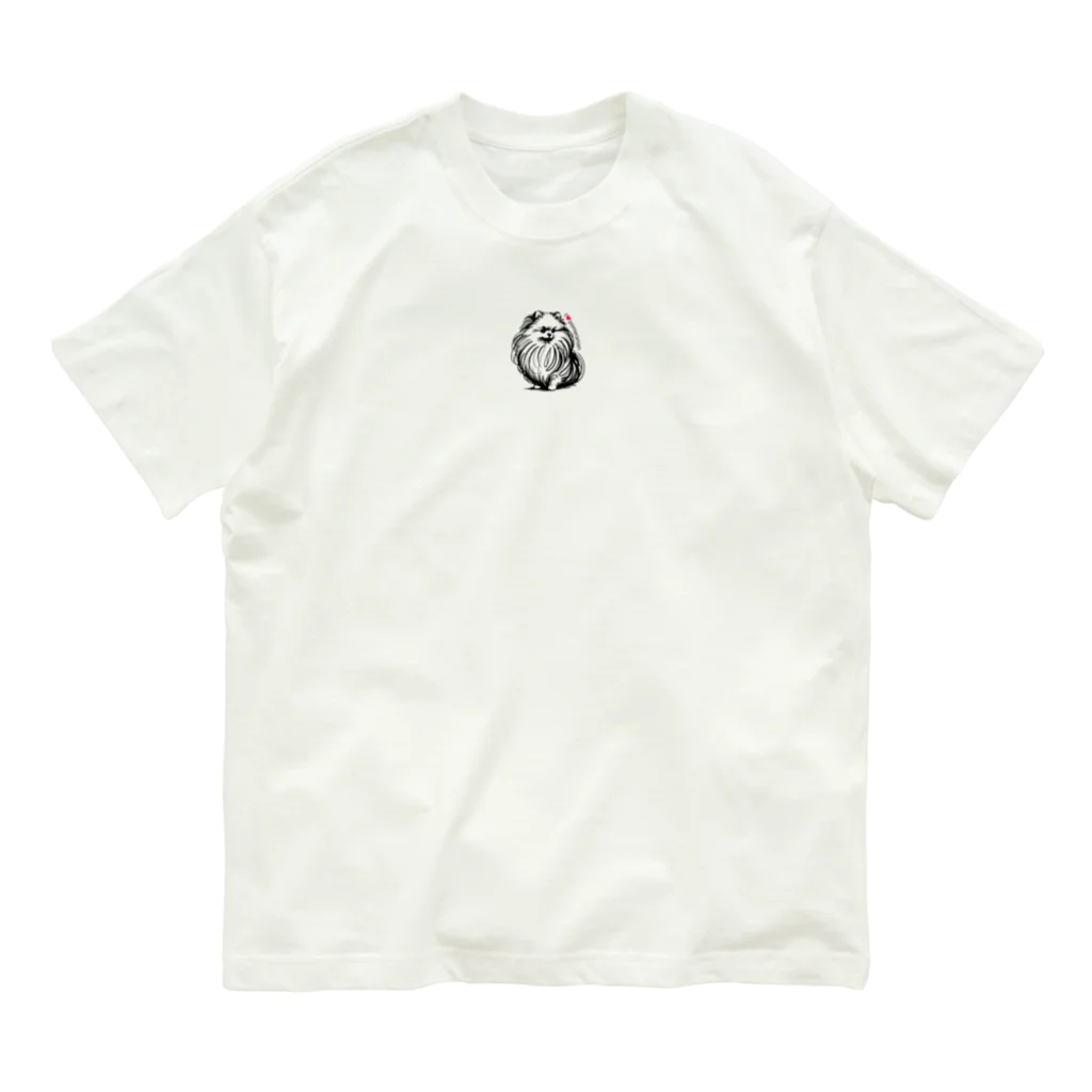 7_dog_catのポメ Organic Cotton T-Shirt