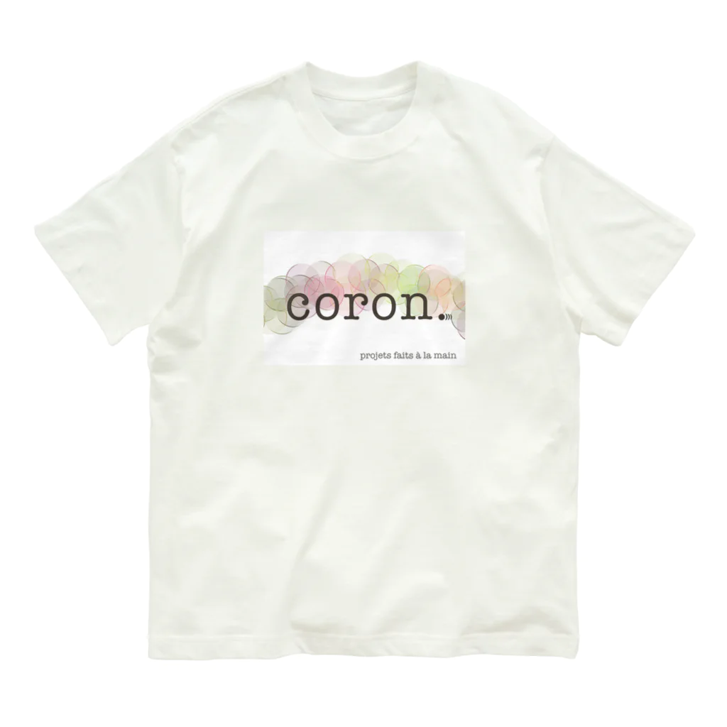 coron.のcoron.ショップブランドマーク Organic Cotton T-Shirt