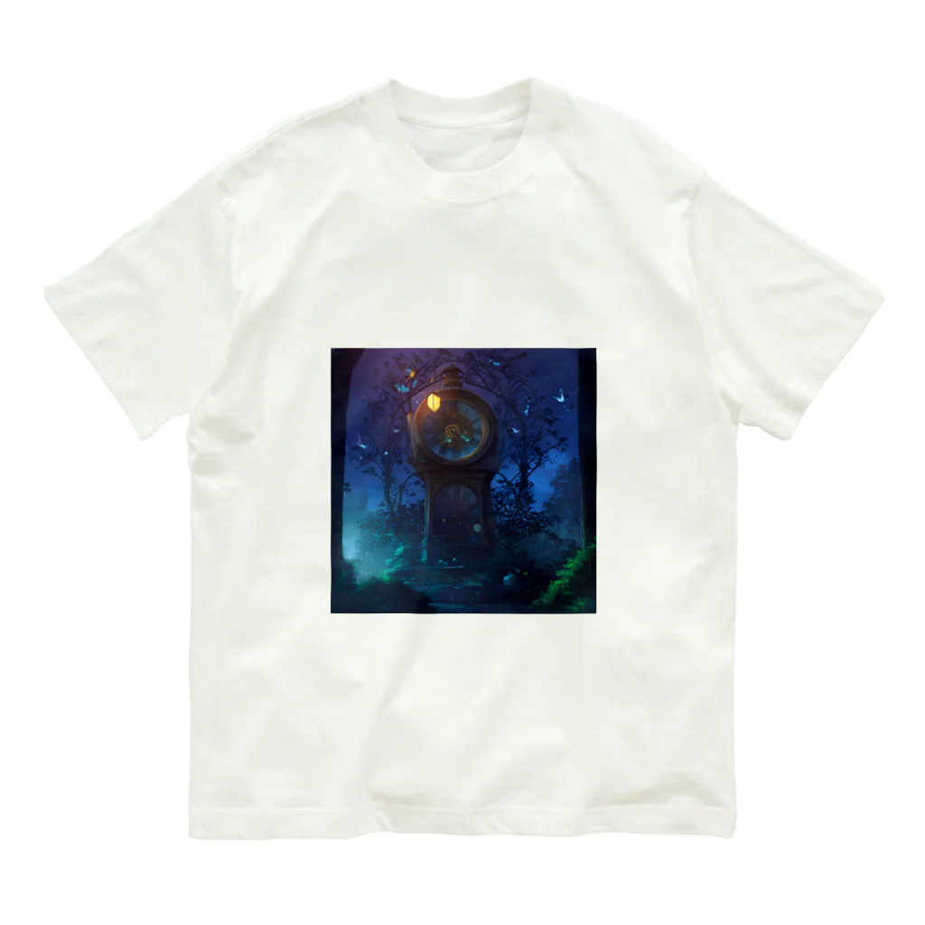 million-mindの夢幻的な時計塔 Organic Cotton T-Shirt