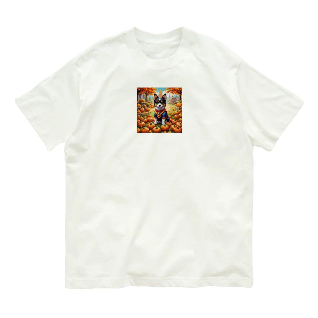 Void Dogの収穫祭の英雄 Organic Cotton T-Shirt