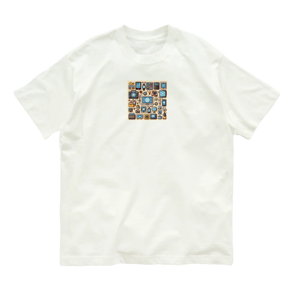 jojo-の電子機器 オーガニックコットンTシャツ