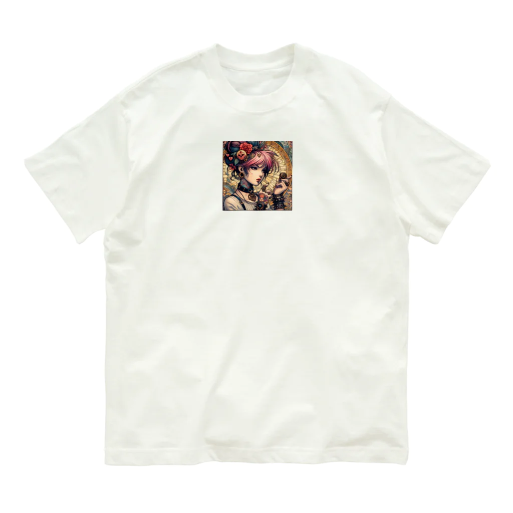 riarioのピンク Organic Cotton T-Shirt