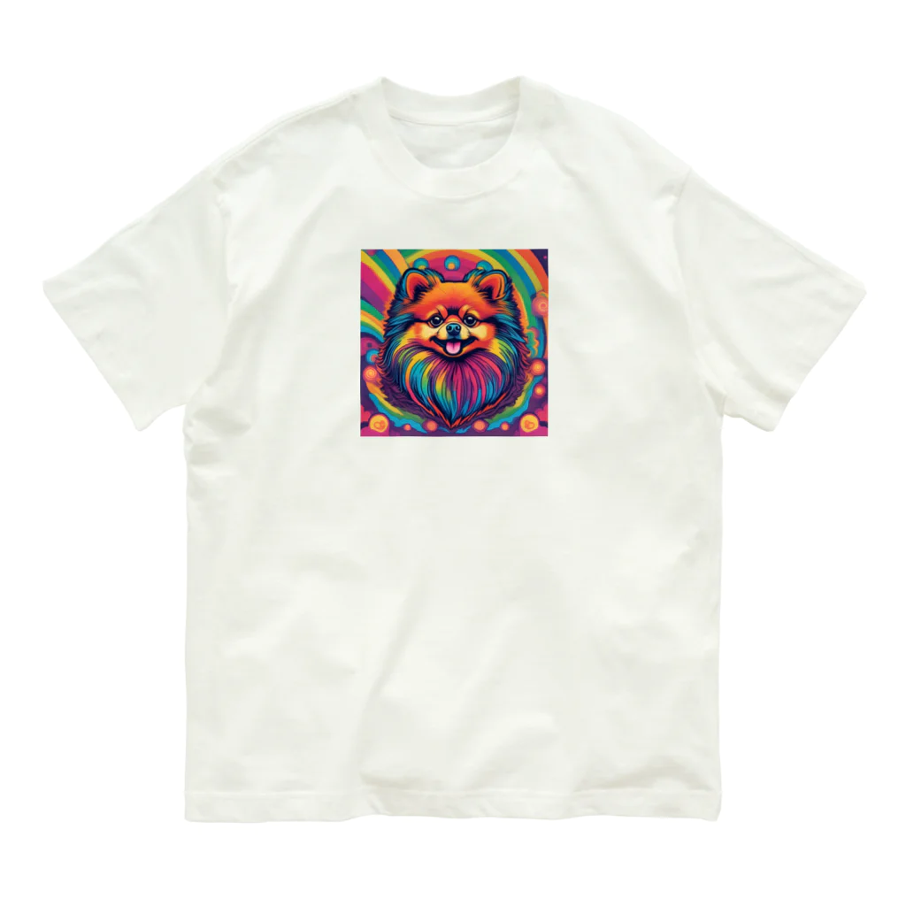 BowMeowのポメラニアンNo.2 Organic Cotton T-Shirt