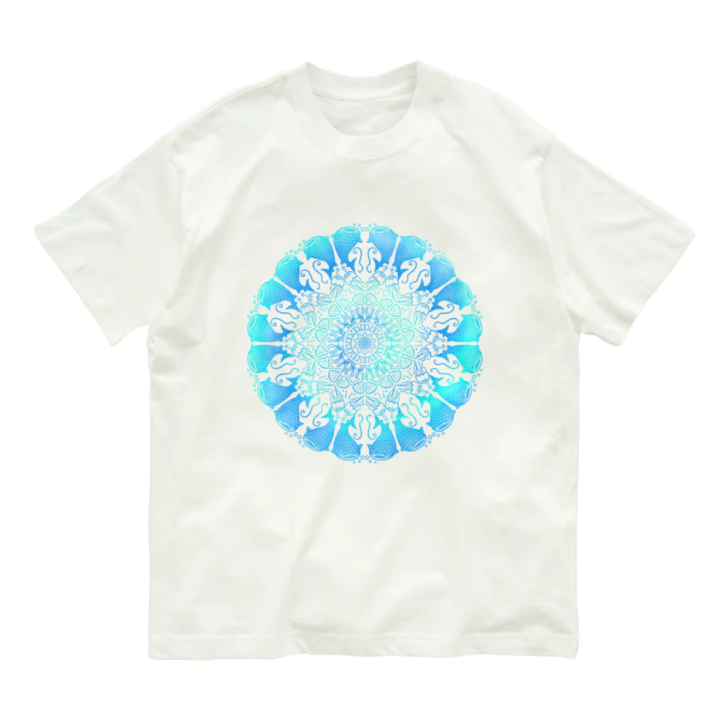 みよのジンベイ曼荼羅 Organic Cotton T-Shirt