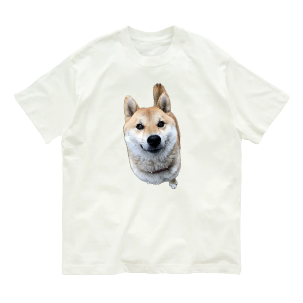 つくしミッフィーあかりのお店の柴犬あかり オーガニックコットンTシャツ