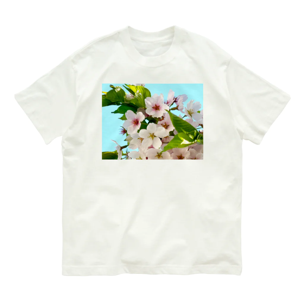 atelier_lapislazuliの桜 オーガニックコットンTシャツ