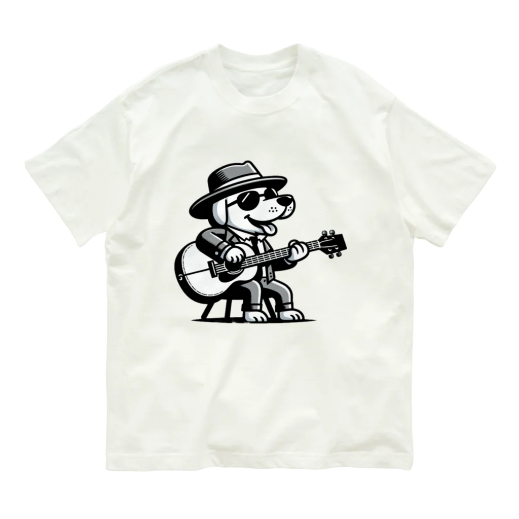 age3mのブルースドッグ オーガニックコットンTシャツ