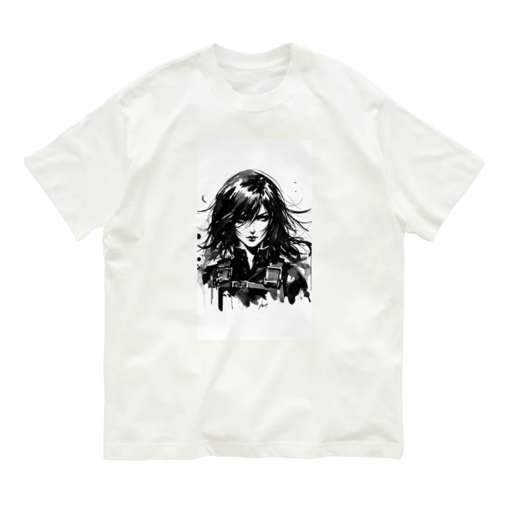 あごち17世の女兵士 Organic Cotton T-Shirt