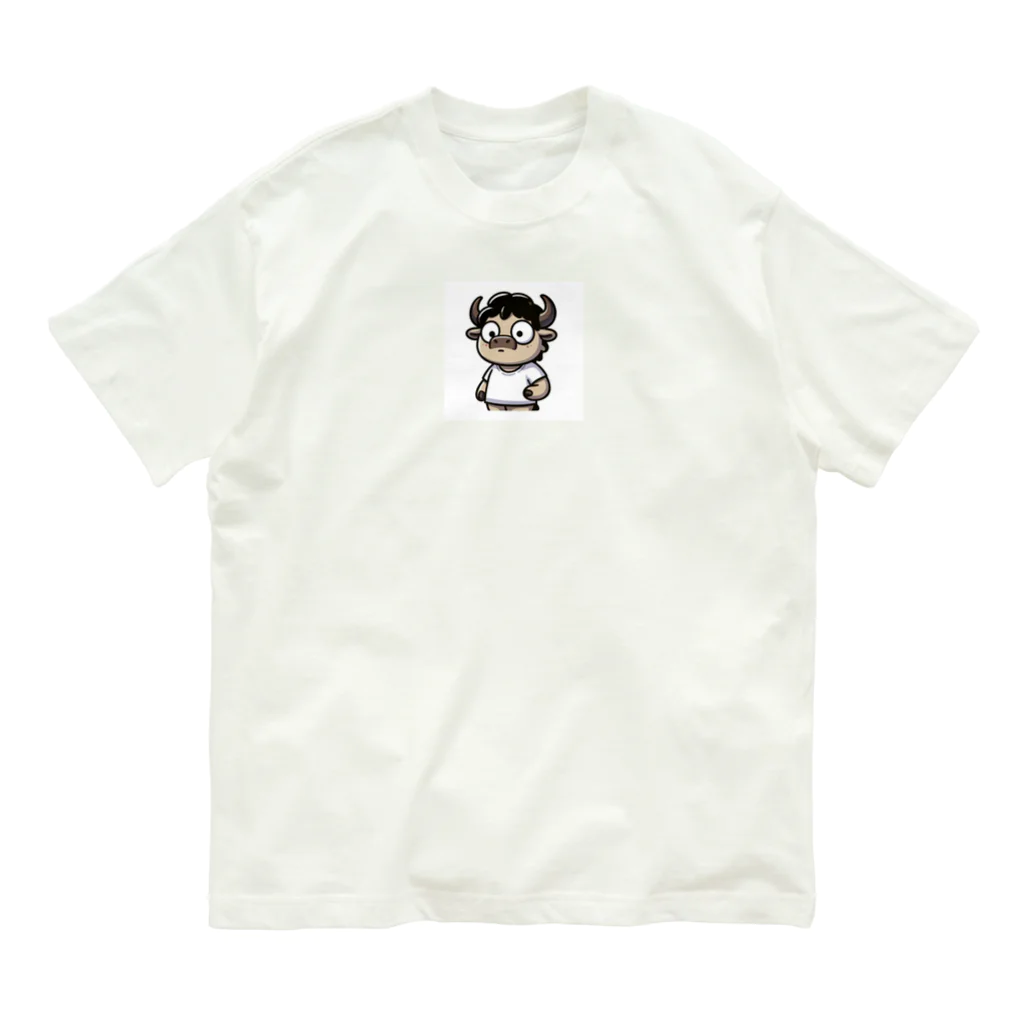 ぼんやり牛くんショップのぼんやり牛くんグッズ Organic Cotton T-Shirt