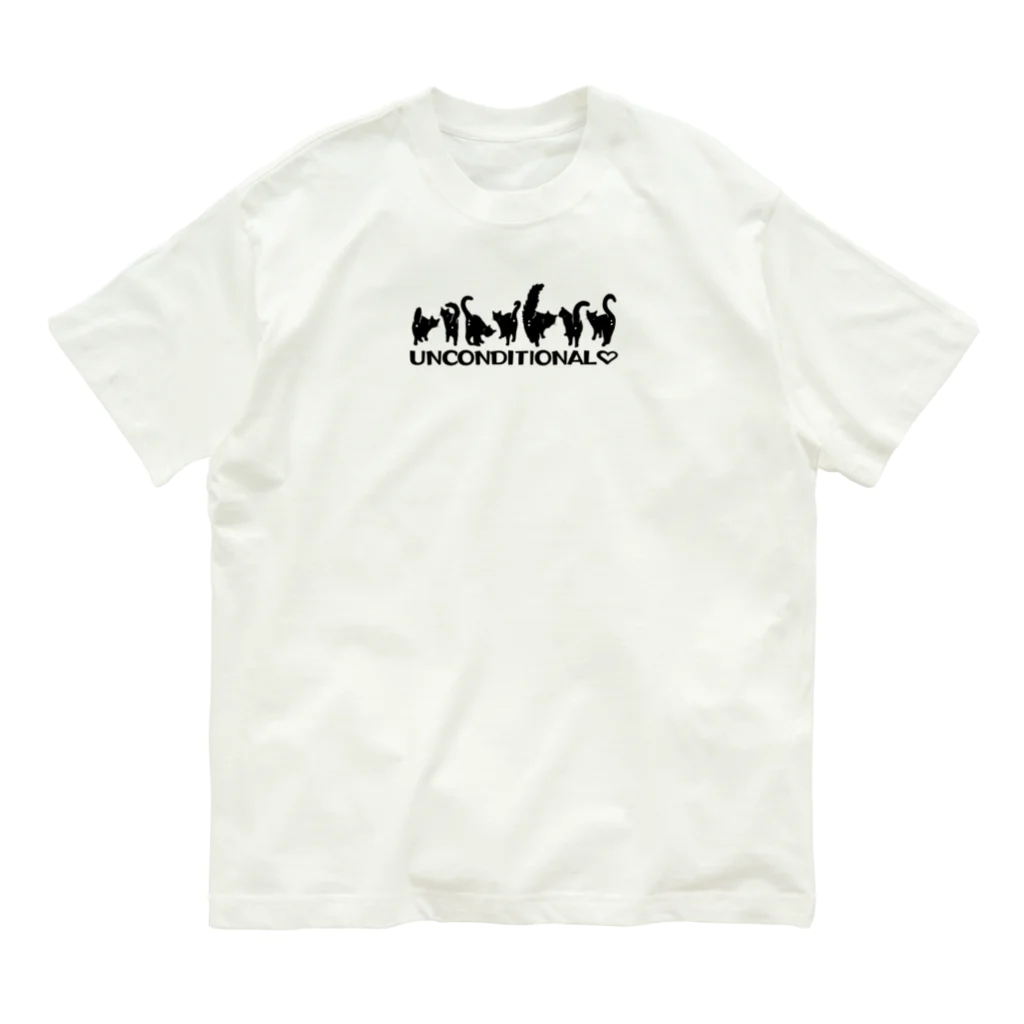 gyū-toのSevenCats オーガニックコットンTシャツ