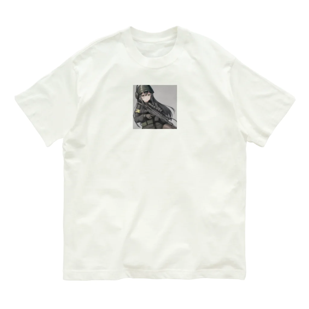 irwin00の戦う乙女シリーズ 黒瀬 かなた Organic Cotton T-Shirt