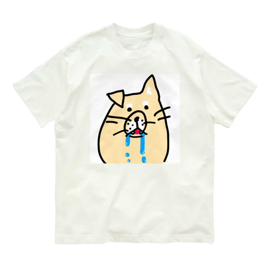 ビビりな番犬くんのビビりな番犬くん Organic Cotton T-Shirt