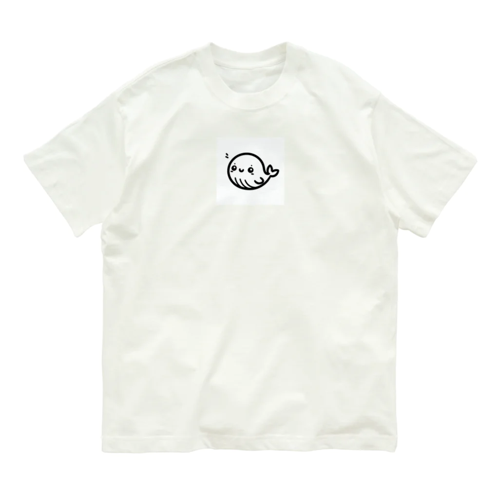 TAKU0822のキュートなクジラグッズ Organic Cotton T-Shirt