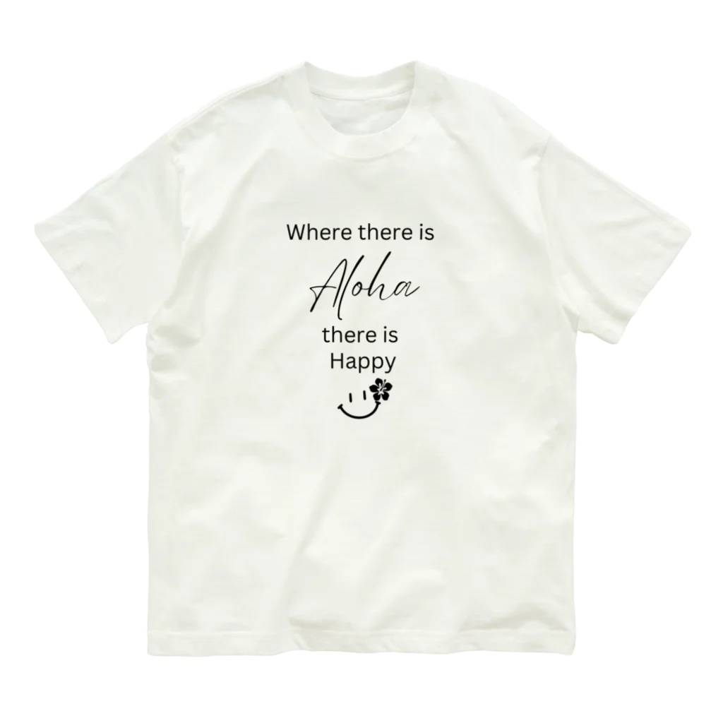 Aloha for AinaのAloha Smile Leia☆ オーガニックコットンTシャツ