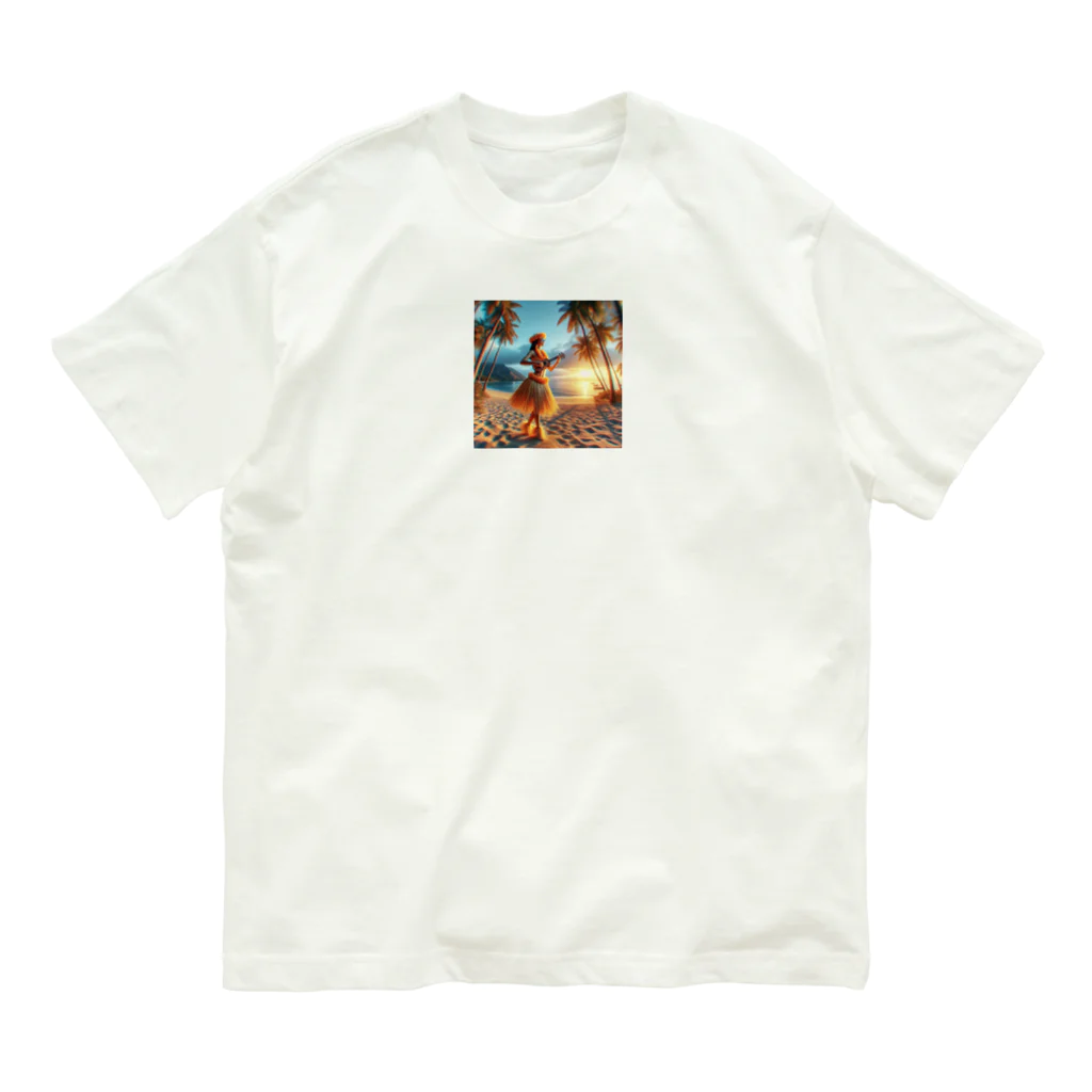 Ry-tのハワイアンビューティ Organic Cotton T-Shirt