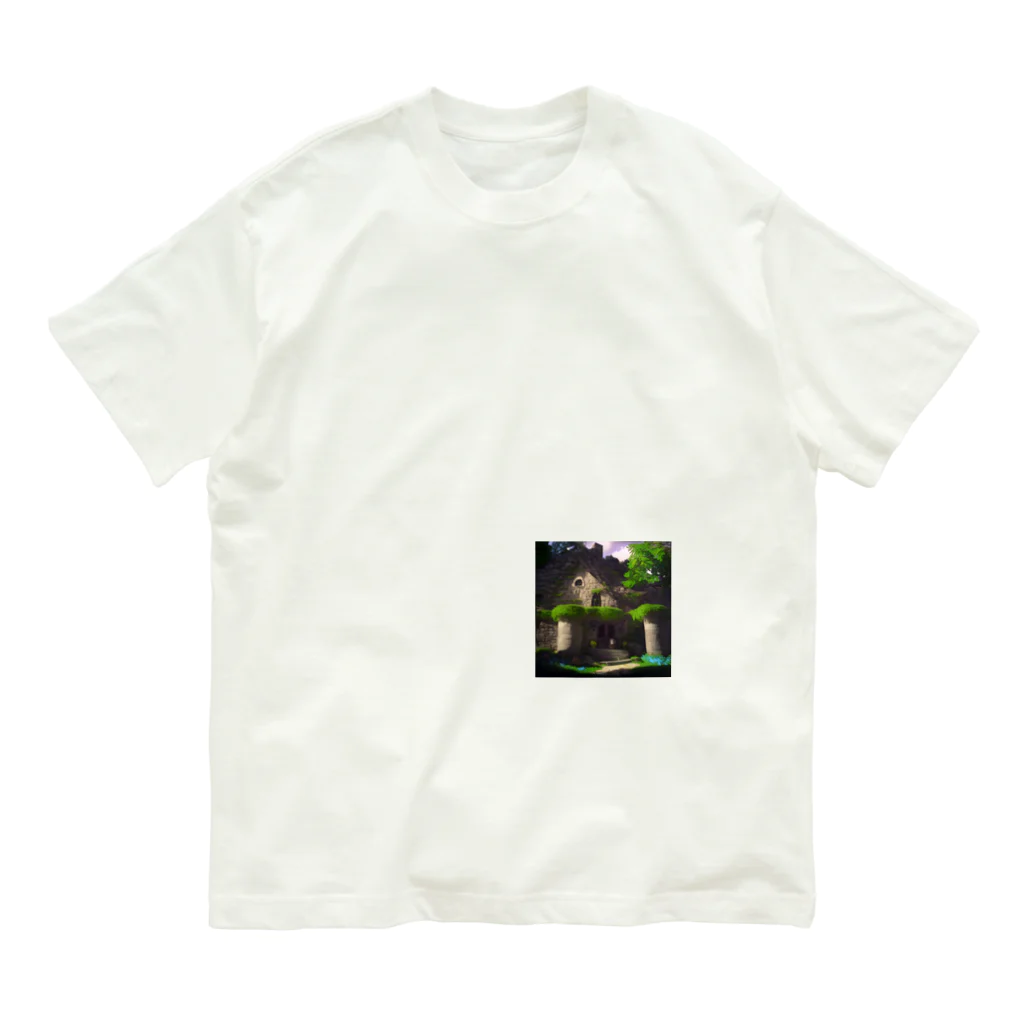 million-mindの石造りのおうち Organic Cotton T-Shirt