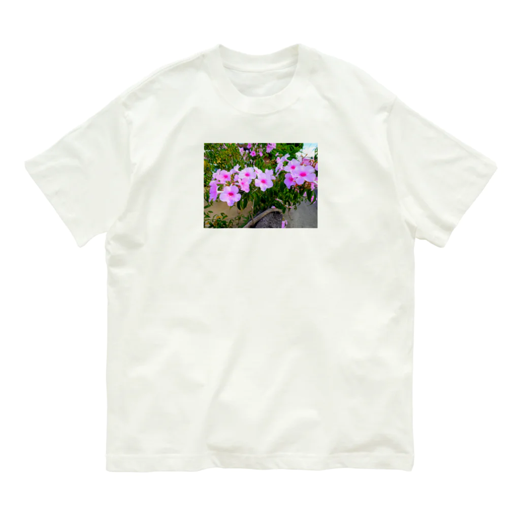 終わらない夢🌈の実写シリーズ【初夏の美しい花🌸】 Organic Cotton T-Shirt