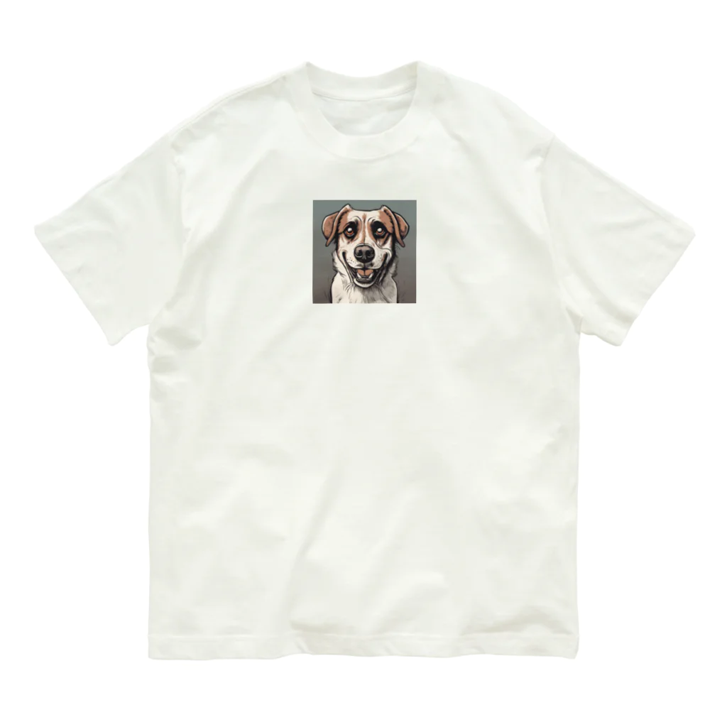 よもぎだいふくの頼れる犬グッズ オーガニックコットンTシャツ