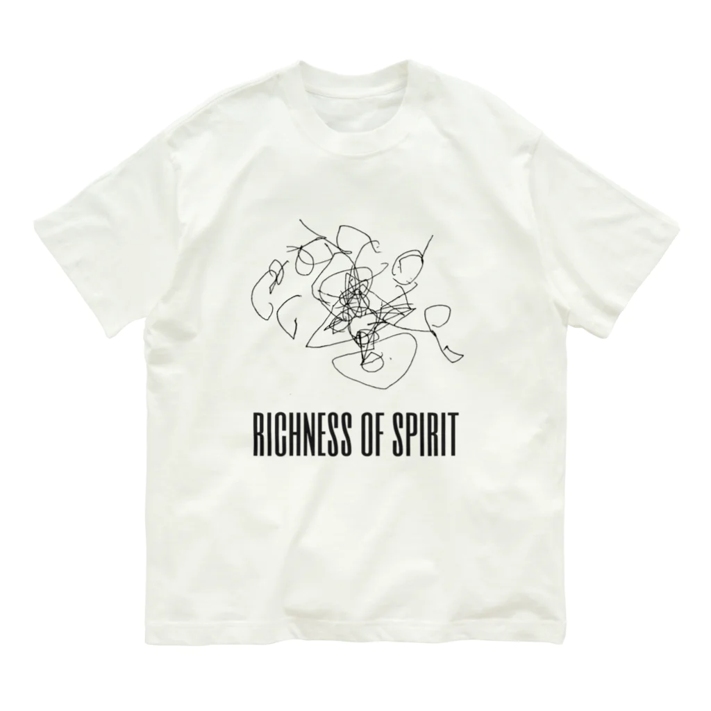 UtheSOUNDのRICHNESS OF SPIRIT mono Organic Cotton T-Shirt