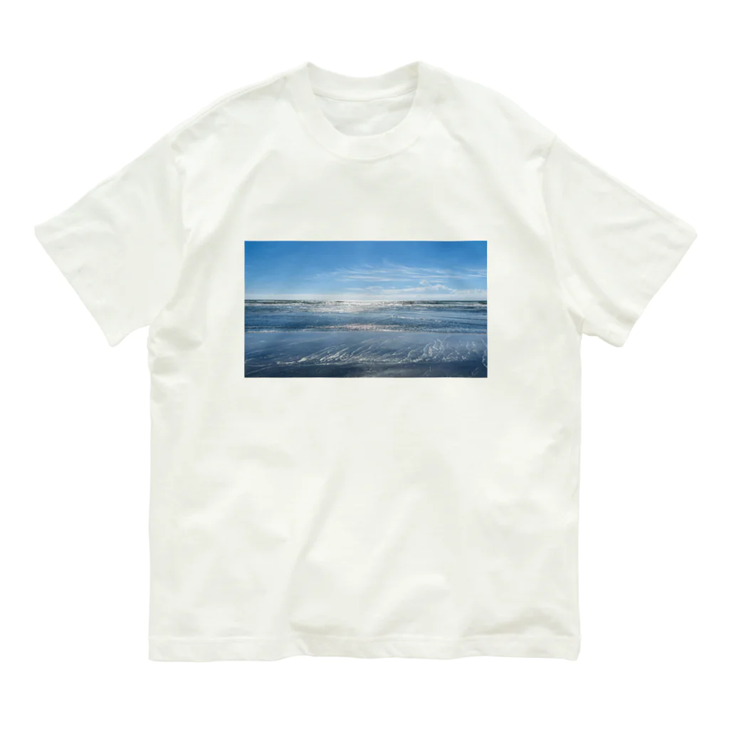 CCCHEART のOcean オーガニックコットンTシャツ