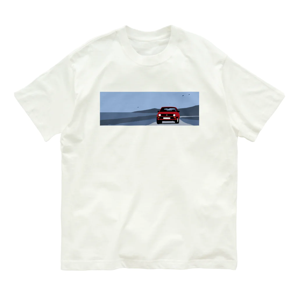 キャのゴルフな車 Organic Cotton T-Shirt