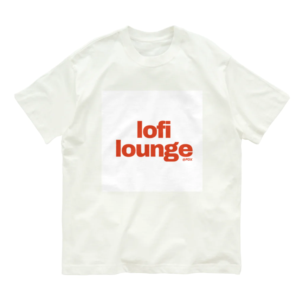 Lofi LoungeのLofi Lounge 赤 Organic Cotton T-Shirt