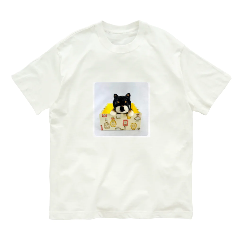 黒柴むさし君の黒柴むさし Organic Cotton T-Shirt