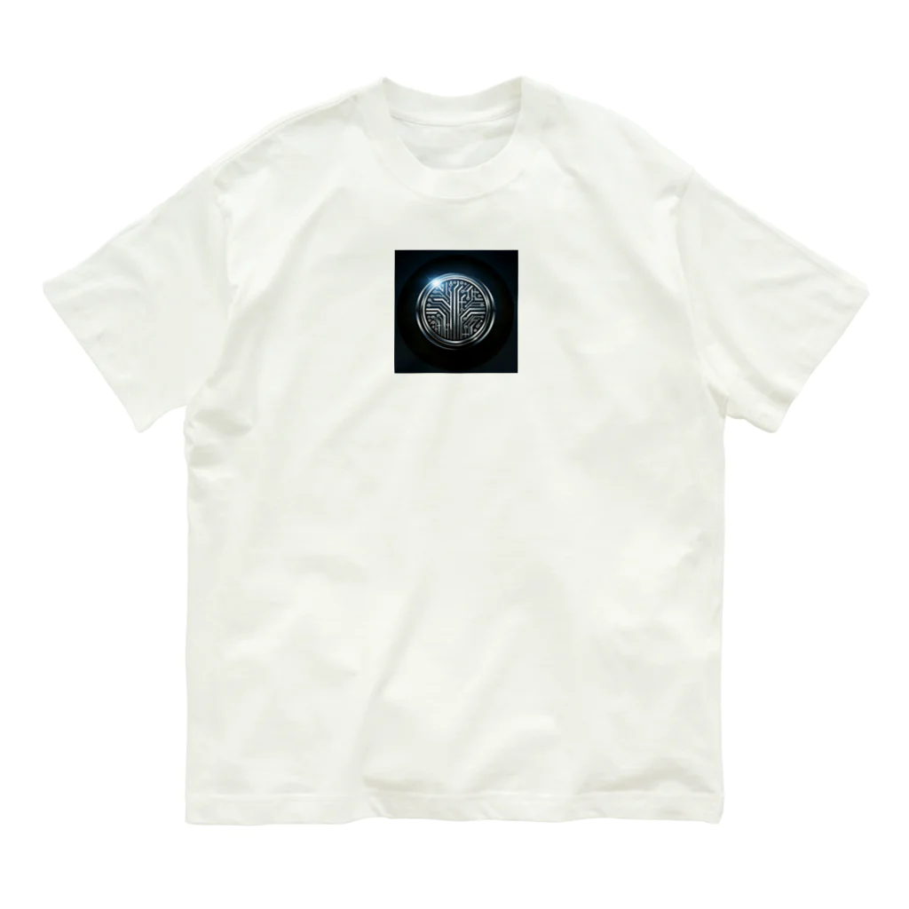 デザインファッションハウスのサイバーグリッドテクノロジー Organic Cotton T-Shirt