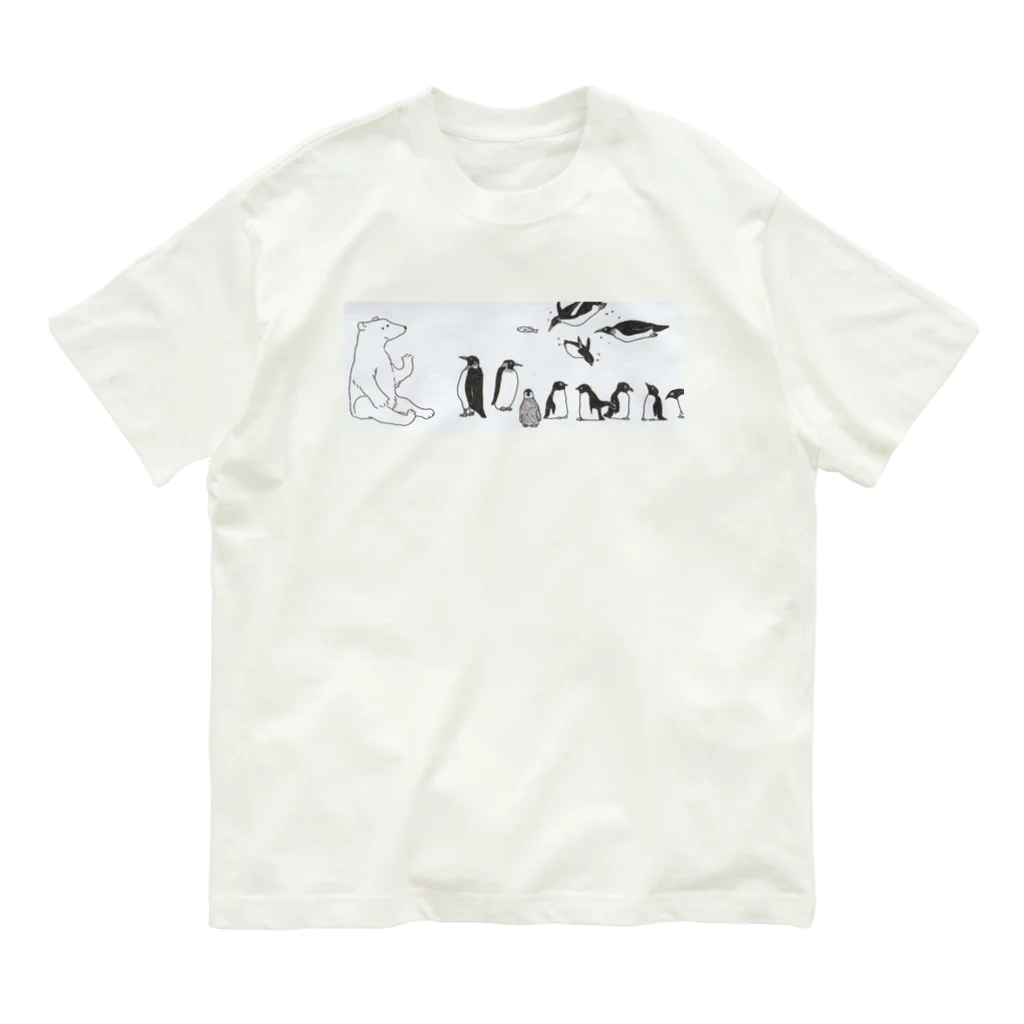 maru-marumochiの奇跡の再会 オーガニックコットンTシャツ