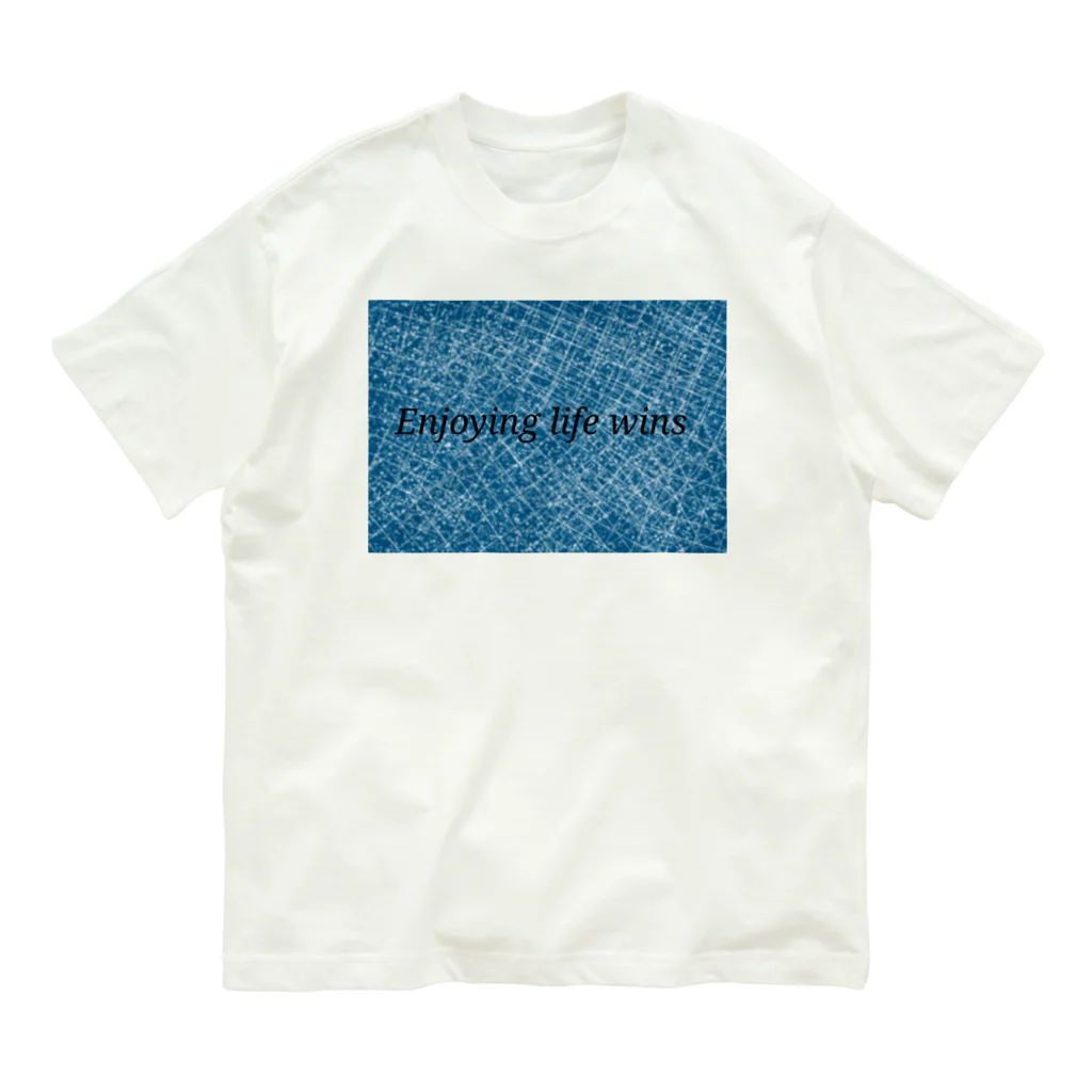 yamaの人生は楽しんだもん勝ち Organic Cotton T-Shirt