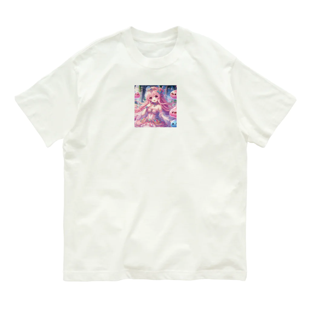 surasuramusumeのスライム娘「ジェム」 Organic Cotton T-Shirt