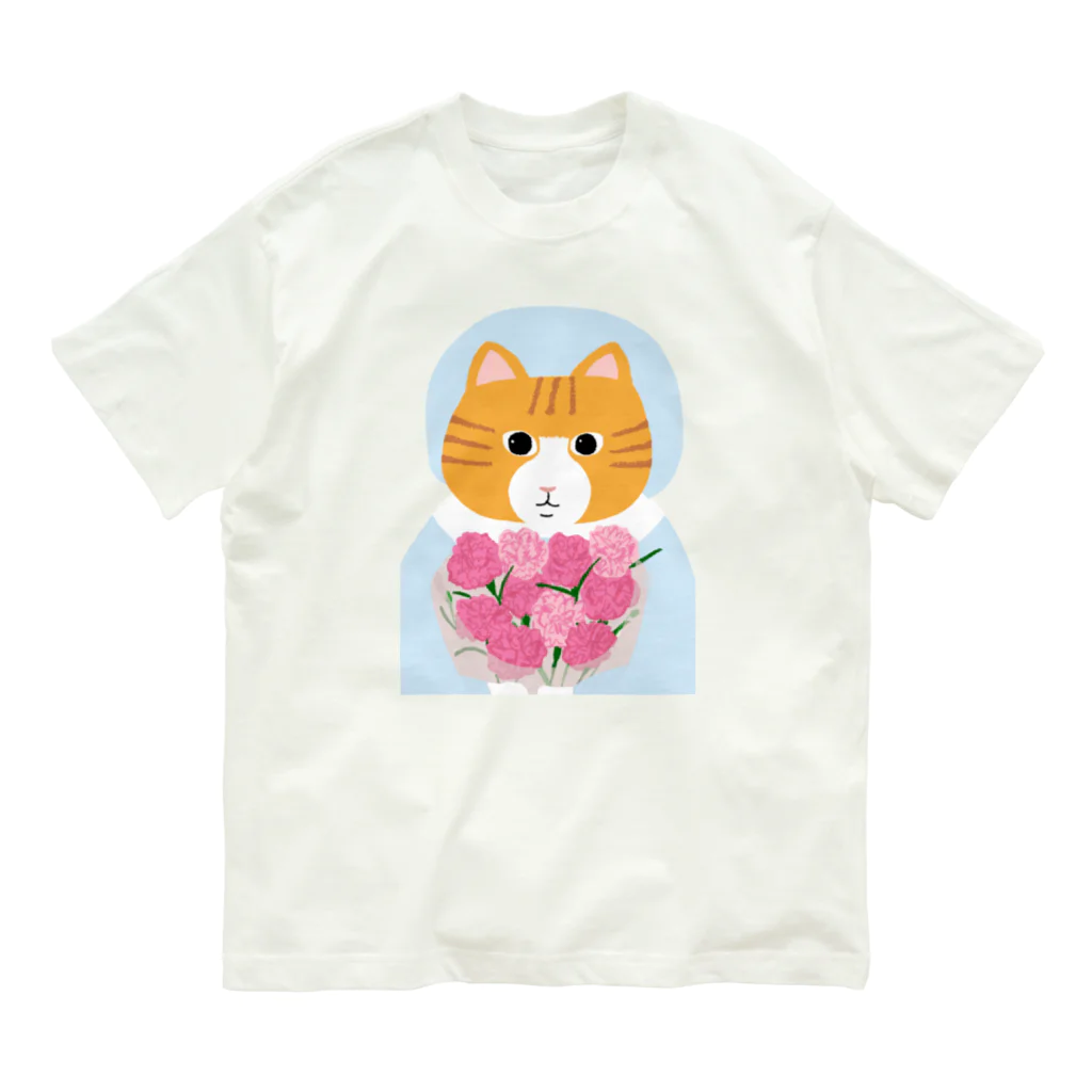 Kikuyaのめいちゃんのこもちゃん Organic Cotton T-Shirt