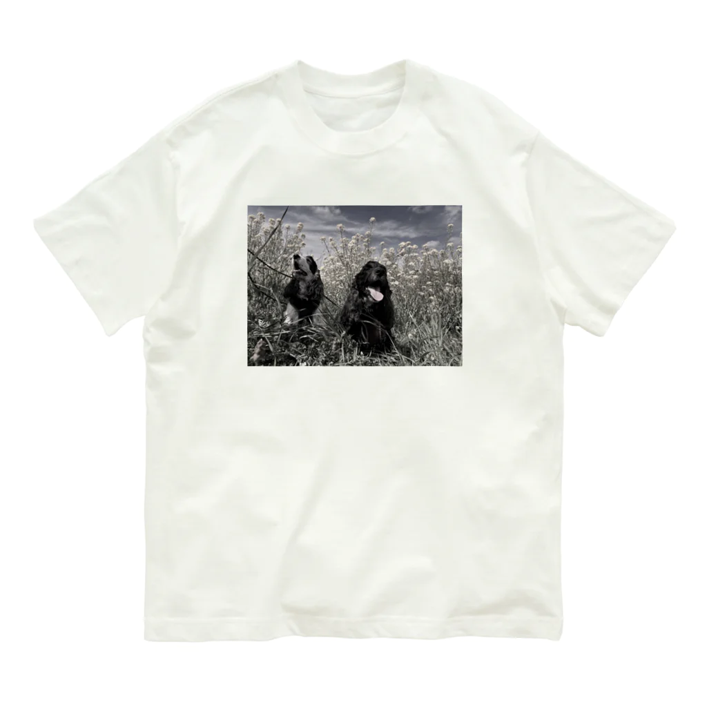 わんこと暮らその春のインギー Organic Cotton T-Shirt