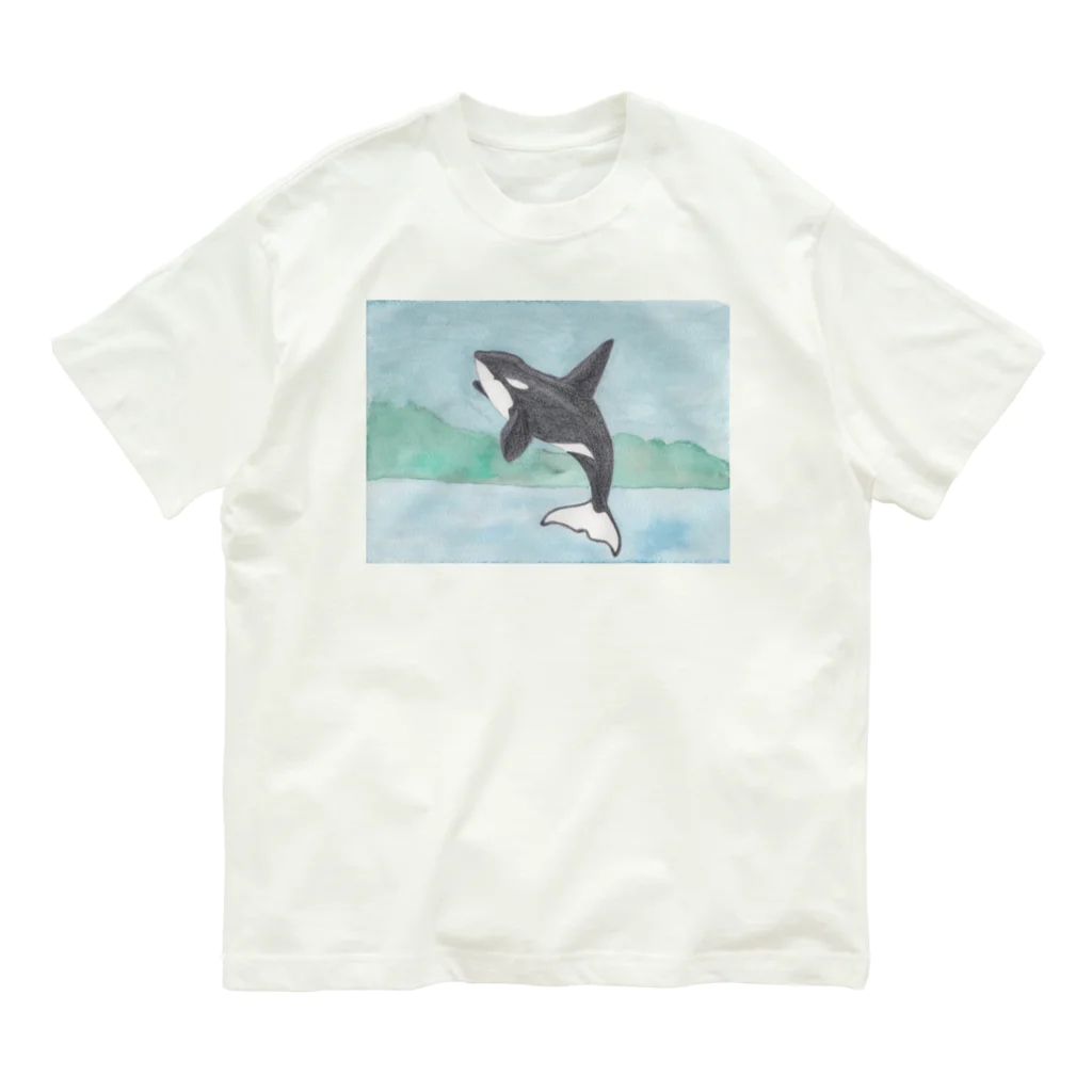 つぎのシャチ Organic Cotton T-Shirt