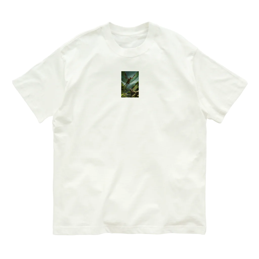 OTIRUBUTUBUTUのメガネウラ Organic Cotton T-Shirt