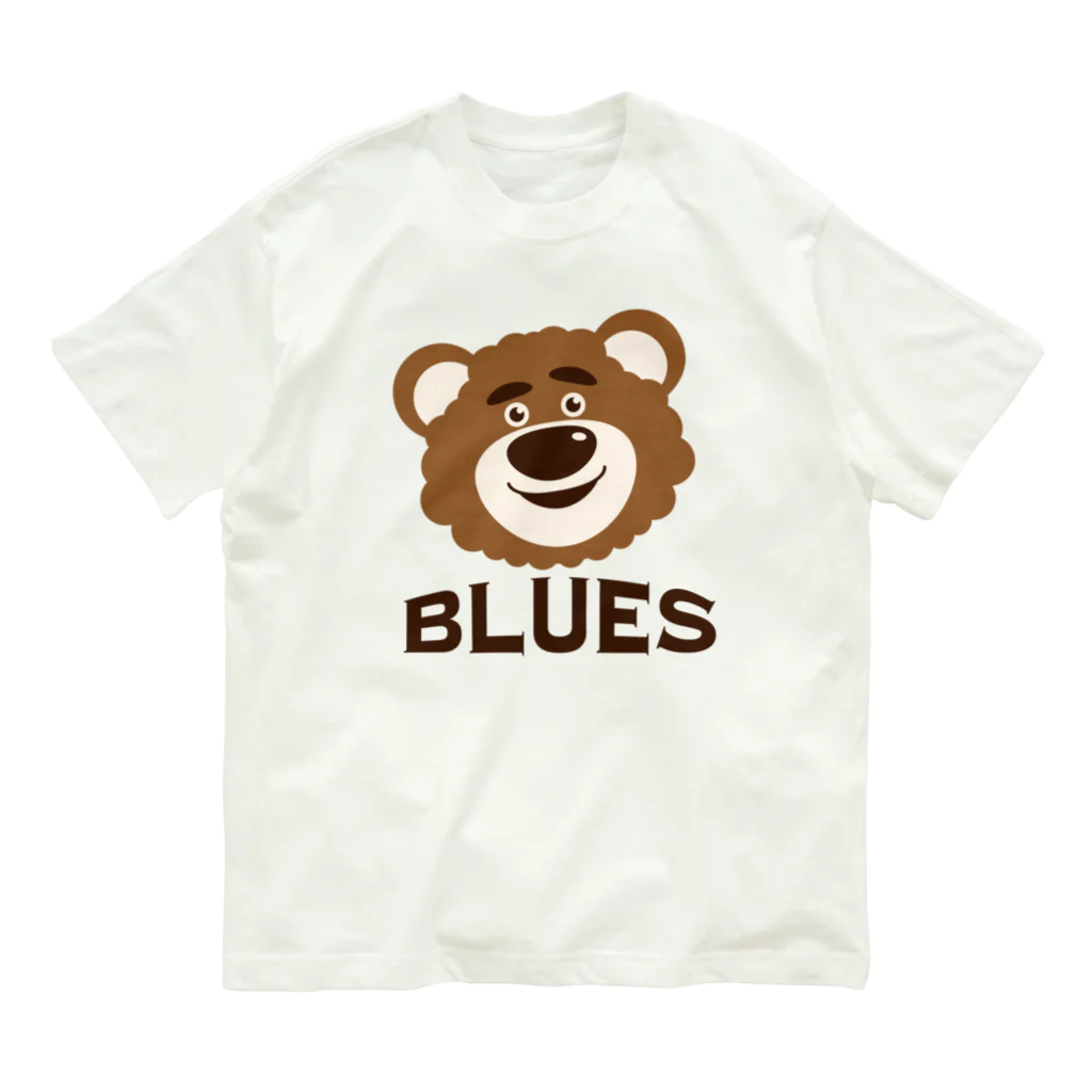 Blues_sportsのBluesグッズ オーガニックコットンTシャツ