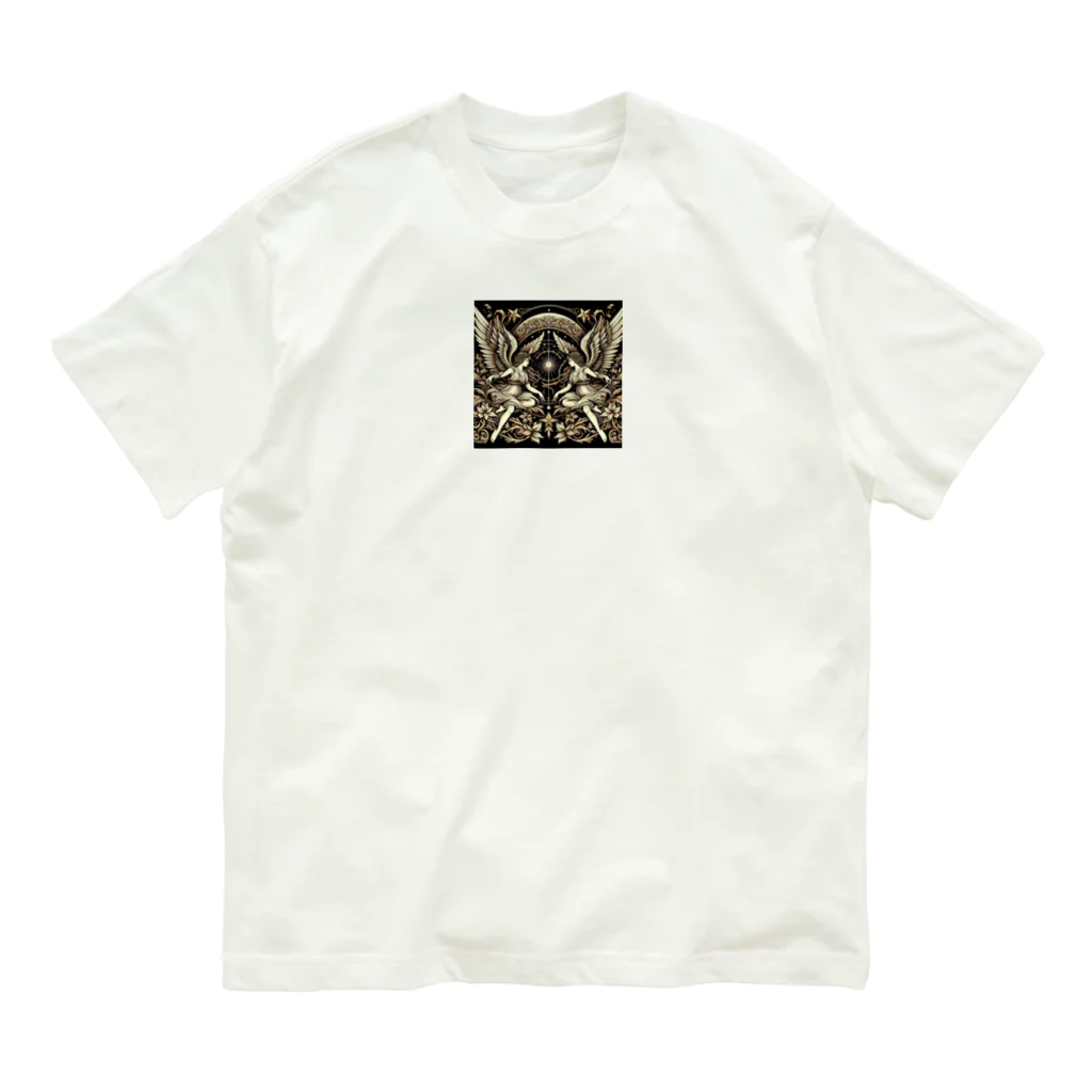 wワンダーワールドwのAngel007 Organic Cotton T-Shirt