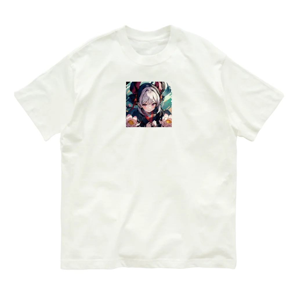 moiのおみせの和風女子 Organic Cotton T-Shirt