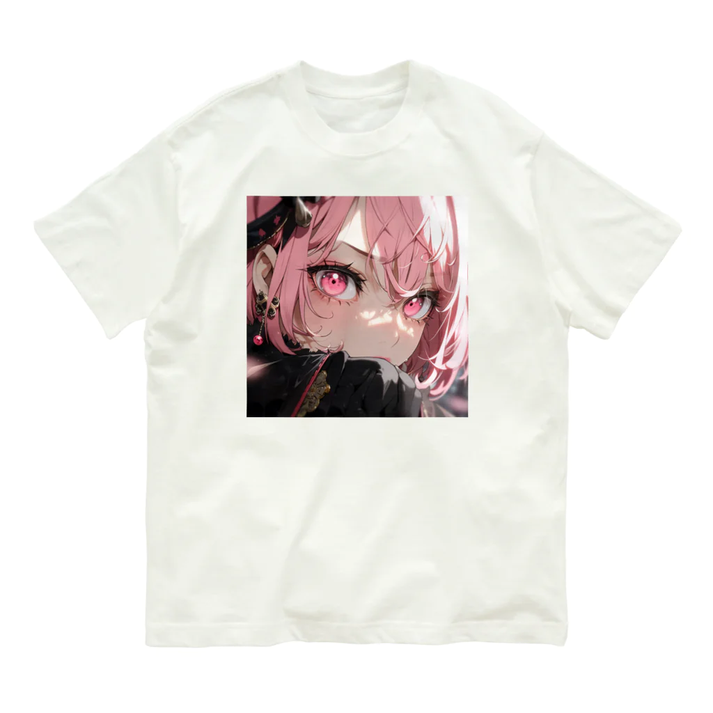 ぶーたんの黒服の女王 オーガニックコットンTシャツ