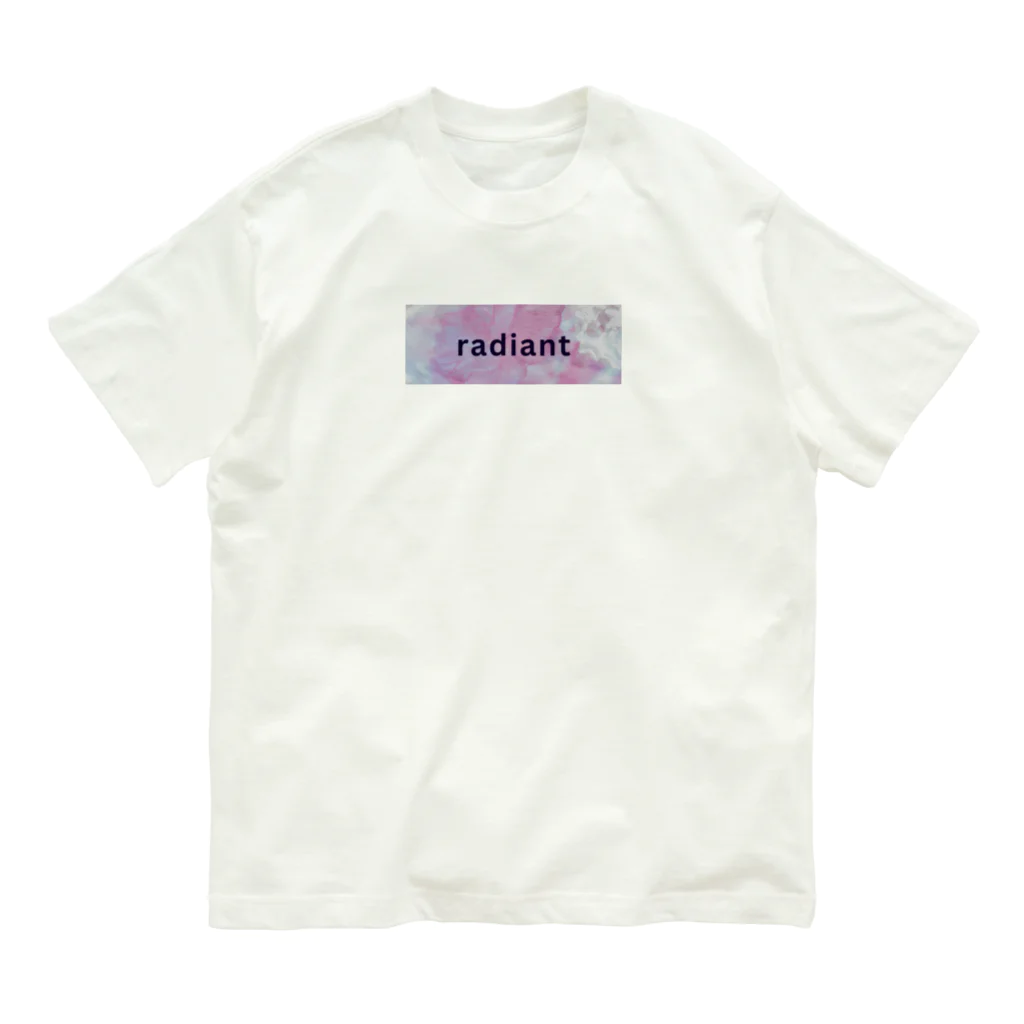 allure72のradiant ロゴＴシャツ Organic Cotton T-Shirt