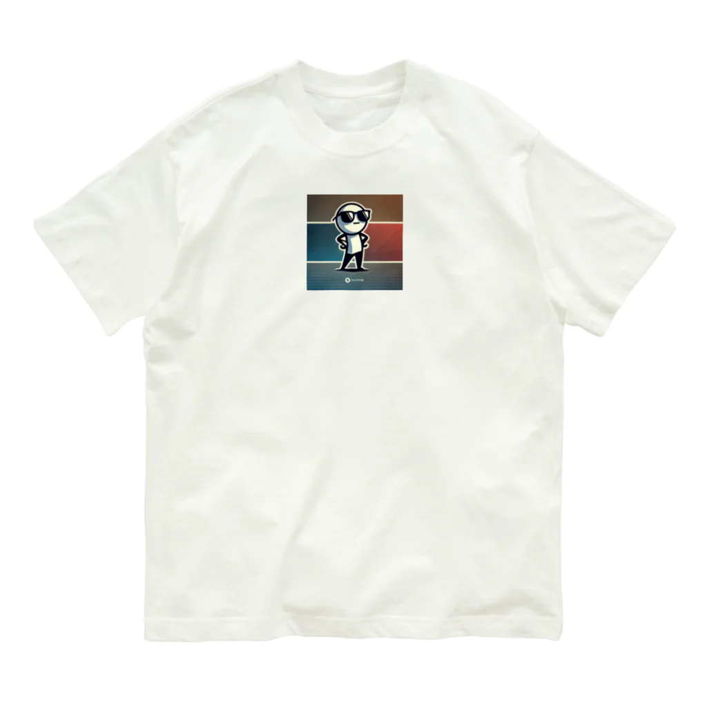 natura55のおしゃれ棒人間 Organic Cotton T-Shirt