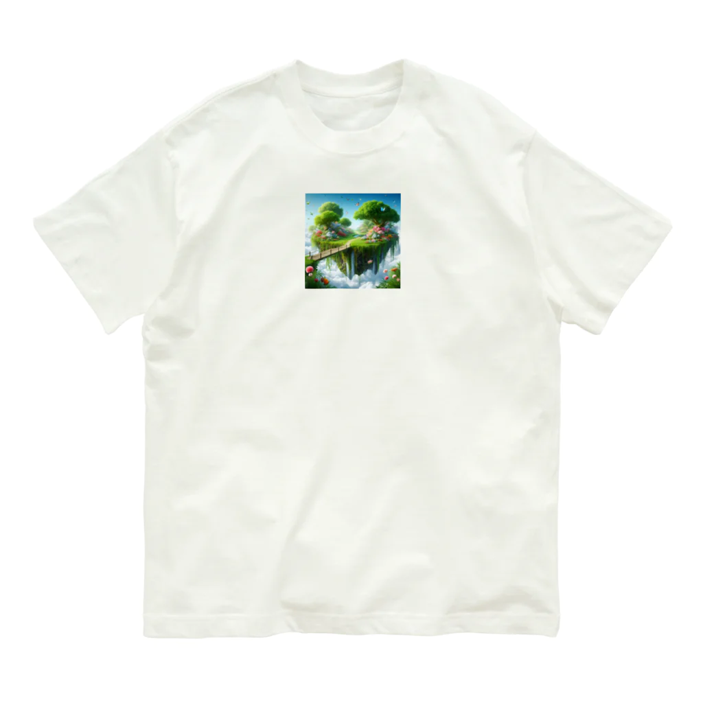 ファーストファンタジーの空中庭園 Organic Cotton T-Shirt