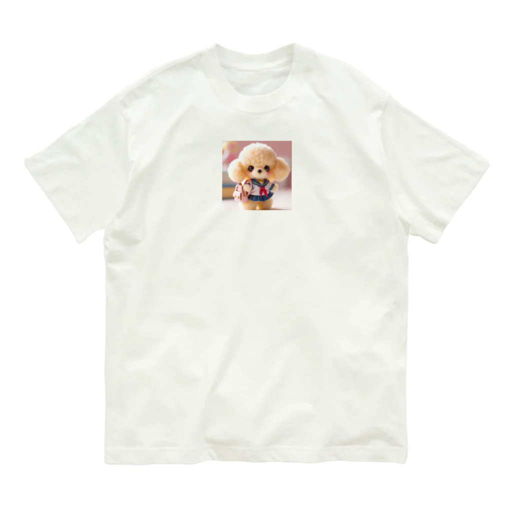 hanako_love_itemのトイプー女子 オーガニックコットンTシャツ