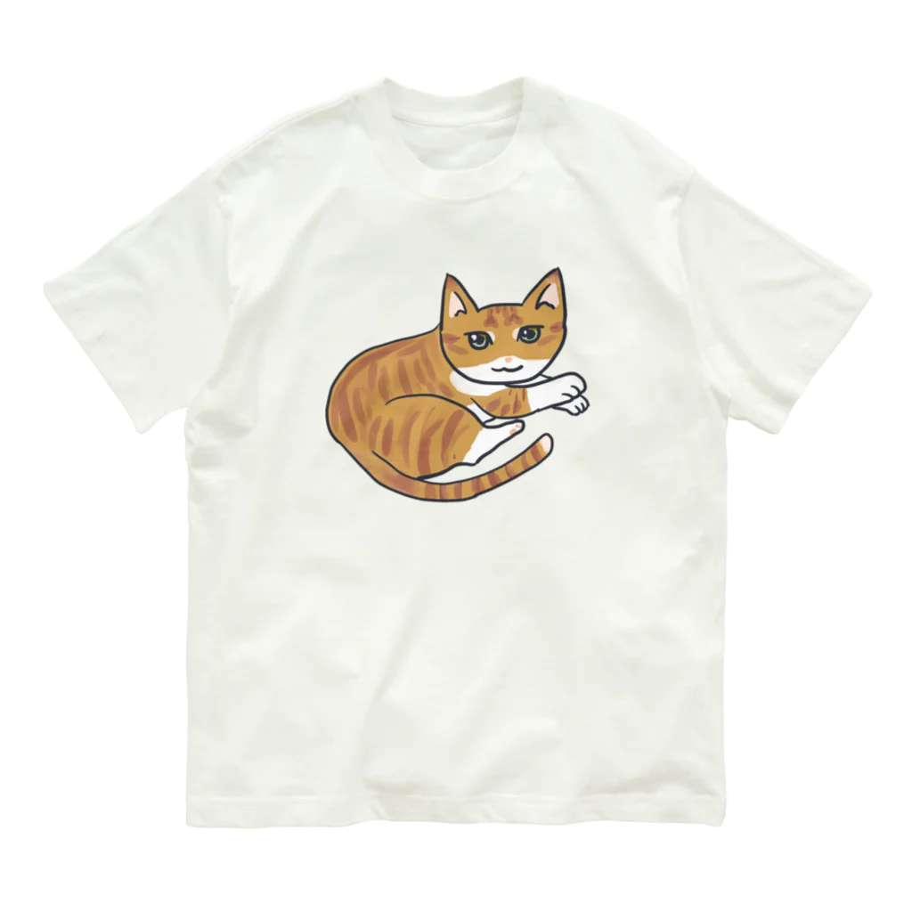 真魚くんの真魚くん（にっこり） オーガニックコットンTシャツ