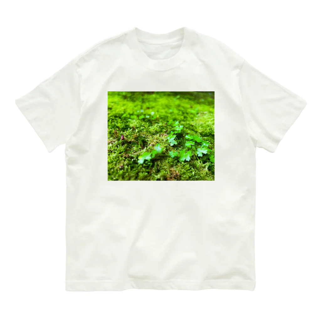 suparnaの緑の雫 Organic Cotton T-Shirt