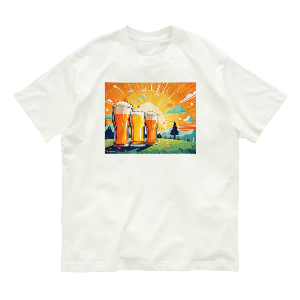 山田綾の夏到来ビールグッズ！Beerで皆で盛り上がろう！ Organic Cotton T-Shirt