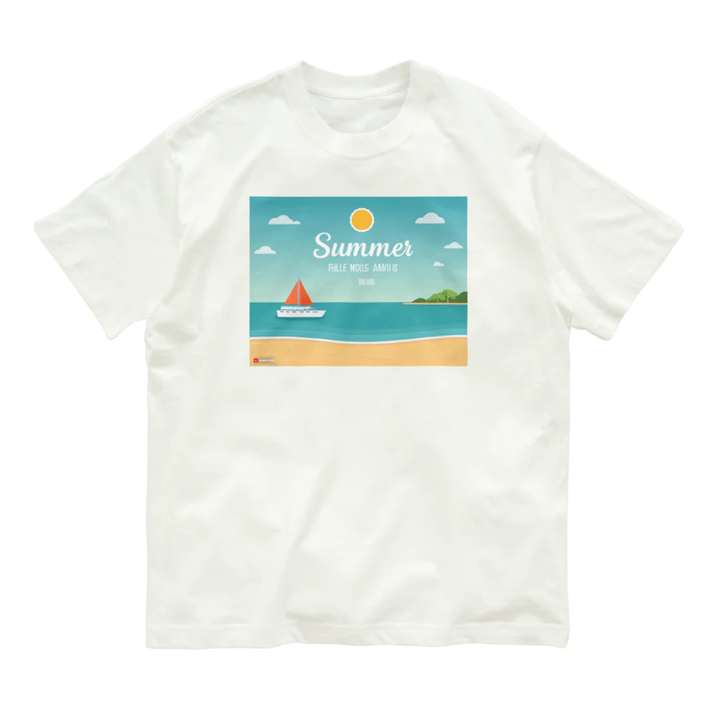 山田綾の夏！Summer！ オーガニックコットンTシャツ