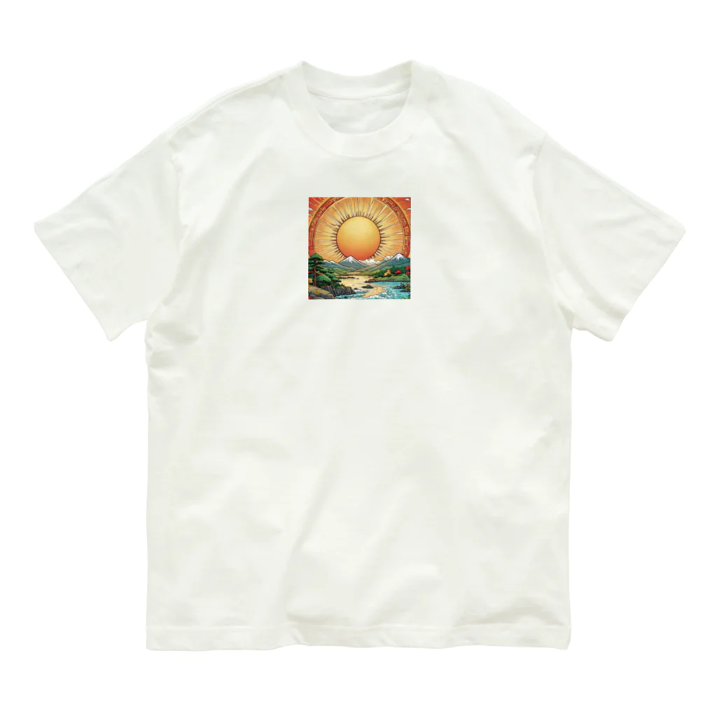 yukki1975の6月_夏至 オーガニックコットンTシャツ