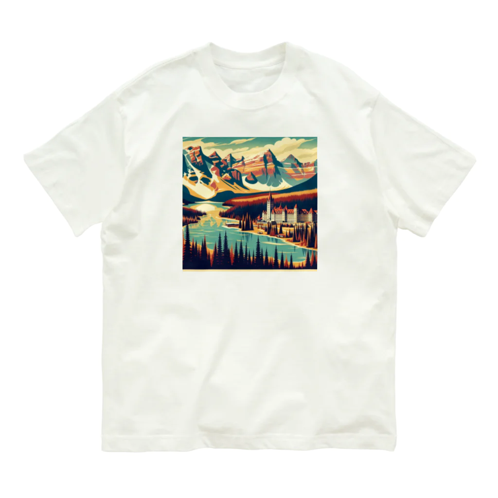 aircooled3のザ カナダの自然 観光地 Organic Cotton T-Shirt