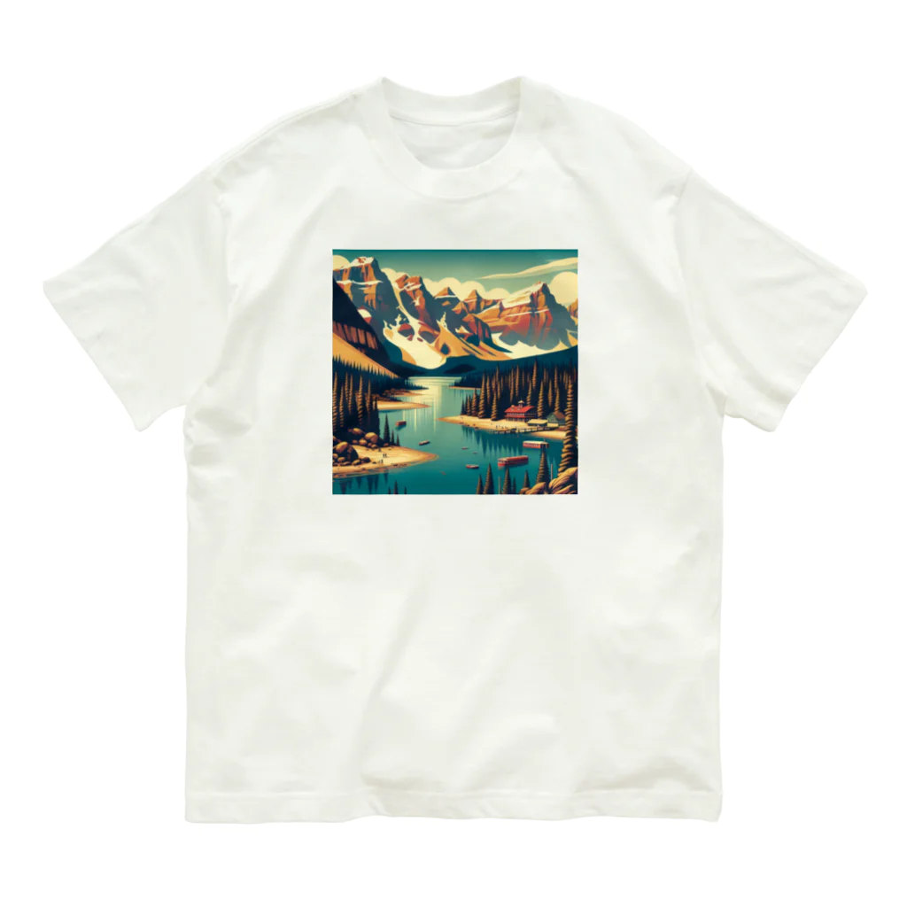 aircooled3のザ カナダの自然 観光地 3 Organic Cotton T-Shirt